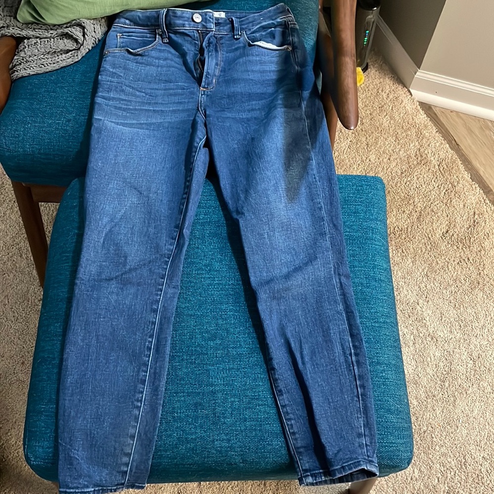 Abercrombie & Fitch Super Skinny Ankle High Rise Stretch Size 4 Short